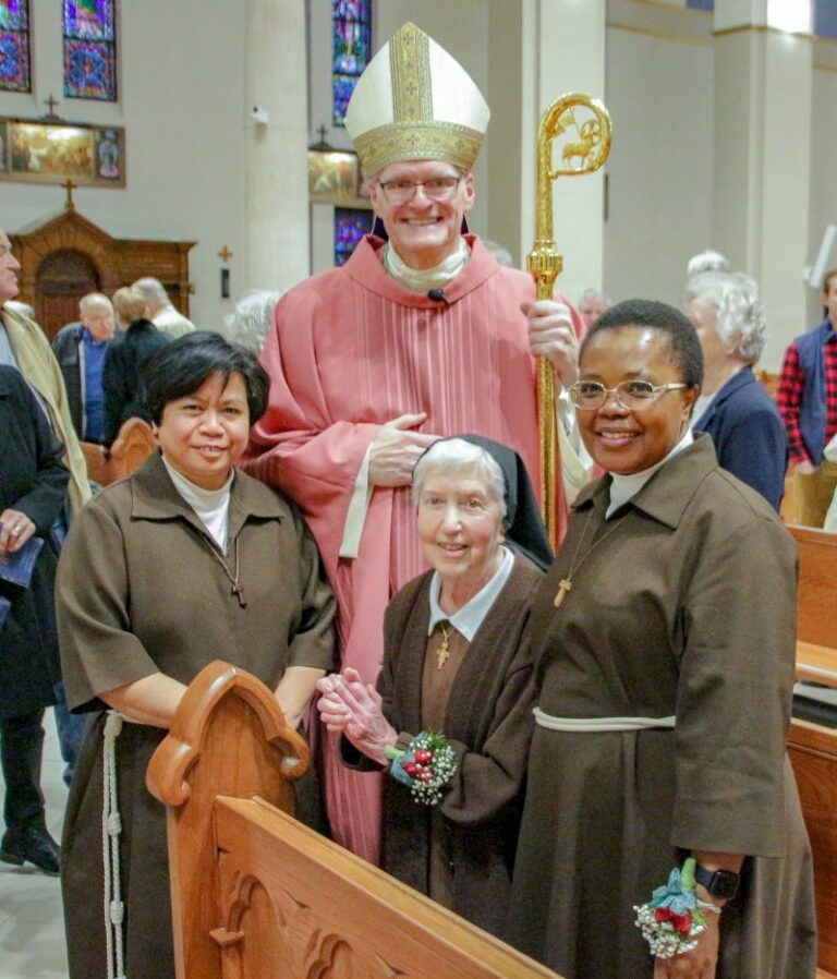 Bishop Celebrates Mass Of Thanksgiving For Poor Clares