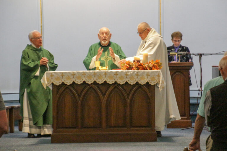 Father Myron shares priestly joys during anniversary Mass