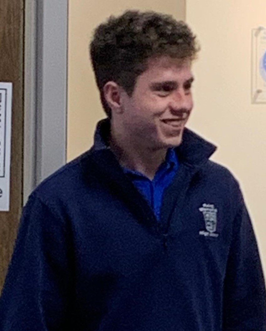 In December, Reitz Memorial senior John “Jack” Logan walked into the media center and was surprised to learn he is a Vanderburgh County 2023 Lilly Endowment Community Scholarship recipient. Submitted photo