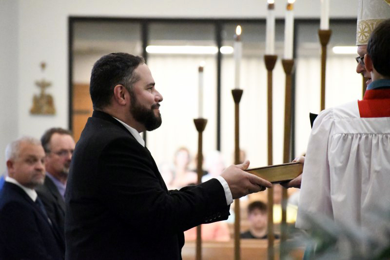 Deacon Candidate Lector Installation