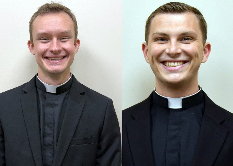 Folz, Riecker to be ordained as transitional deacons April 18 