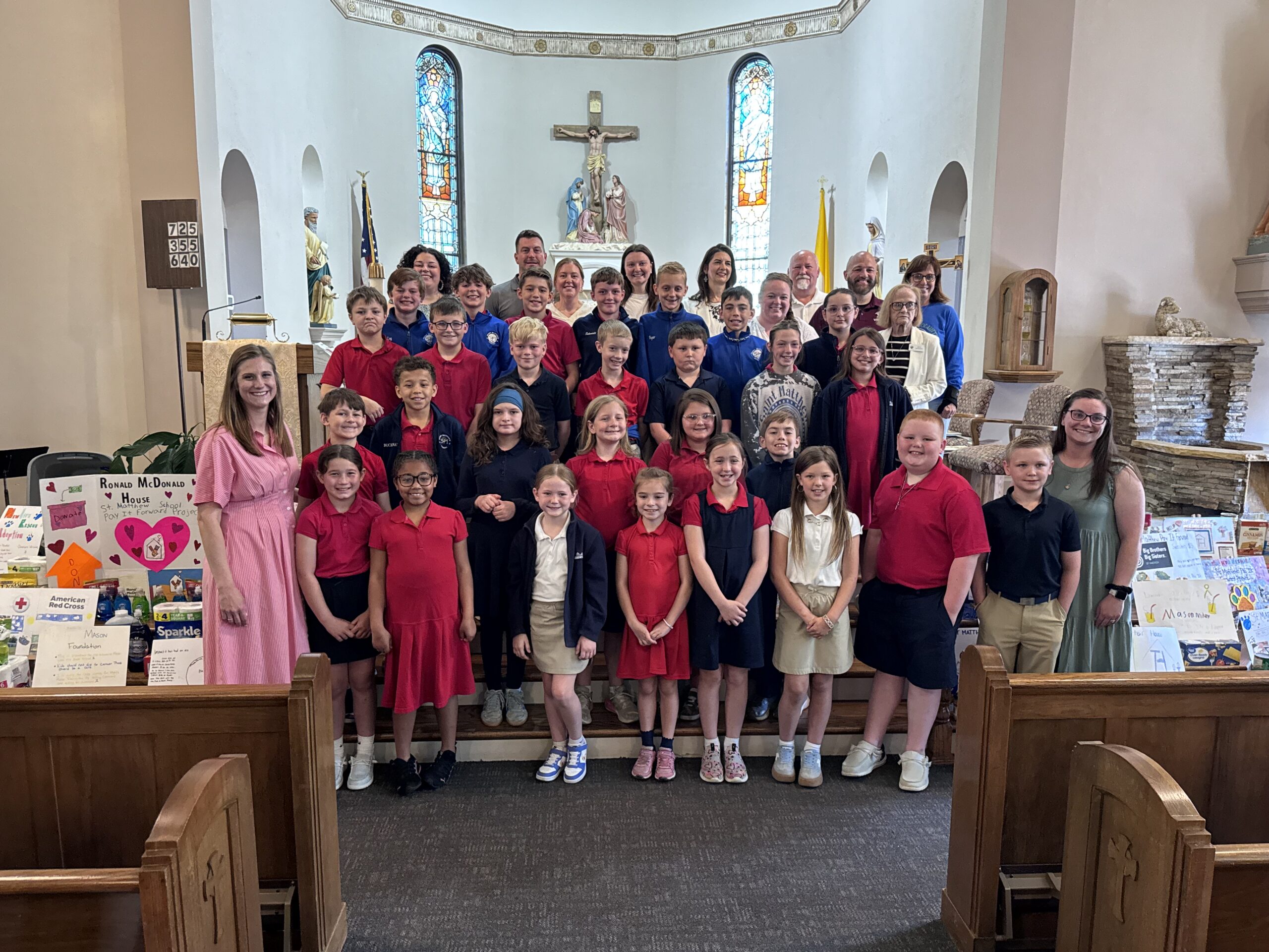St. Matthew School students put ‘faith into action’