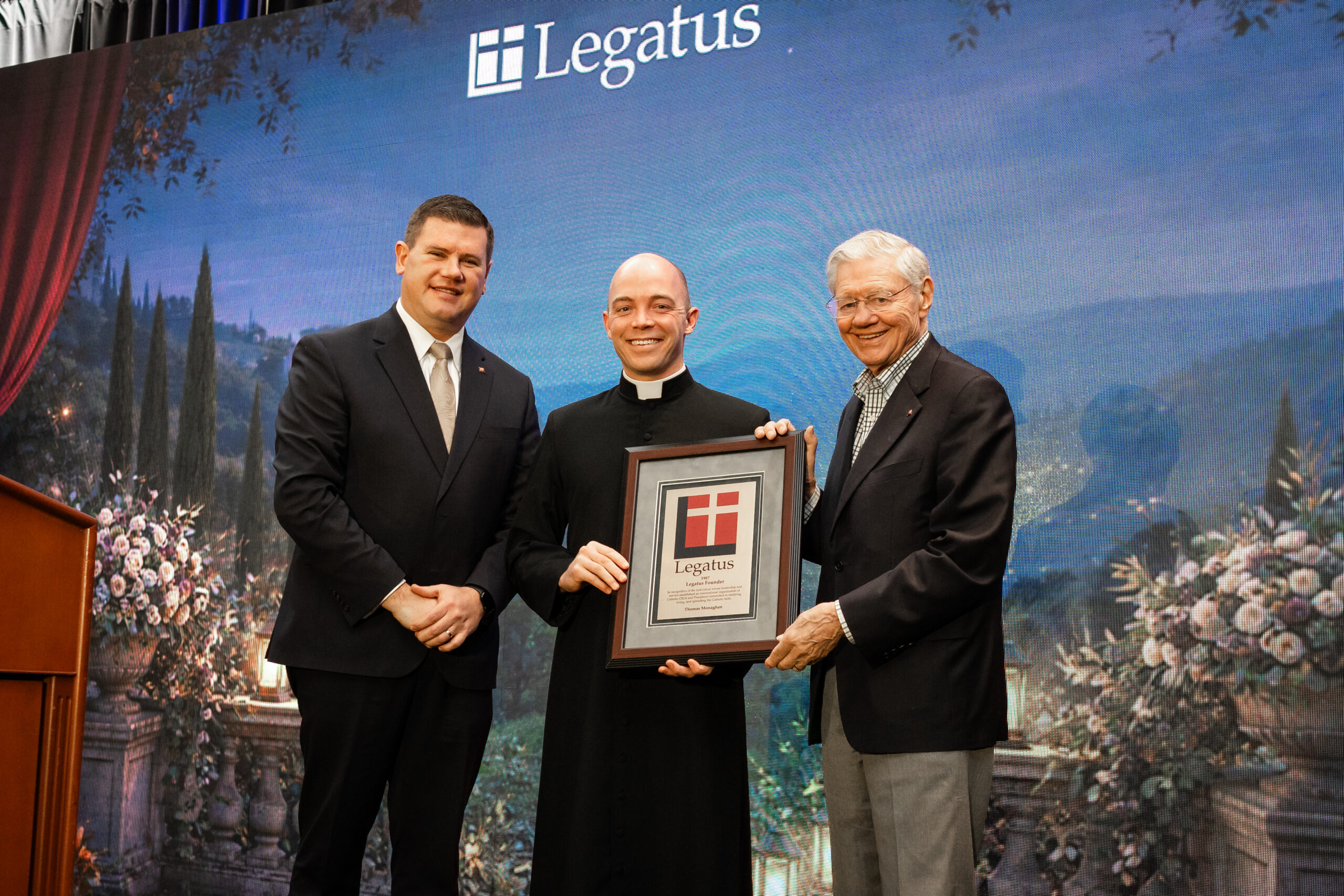 Leguatus names Father Tenbarge 2025 Chaplain of the Year