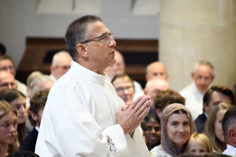 Deacon Ketzner heard call ‘to take this forward’ 