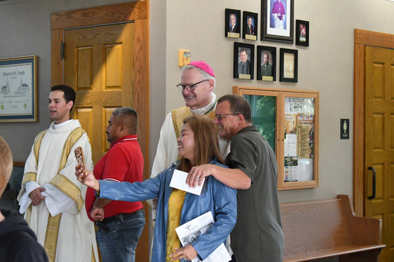 Bishop Siegel celebrates Franciscan Jubilee Mass